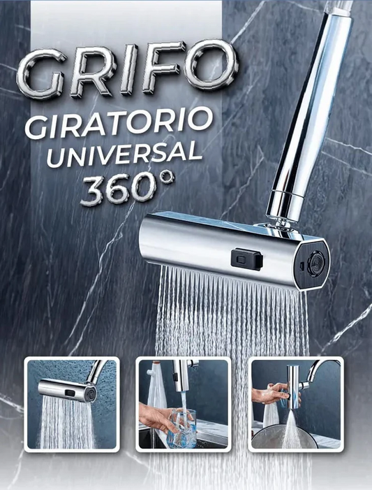 GRIFO MULTIFUNCIONAL 360° AQUA FLEX.